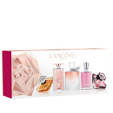 lancome mini perfume set|lancôme 3 piece gift set.